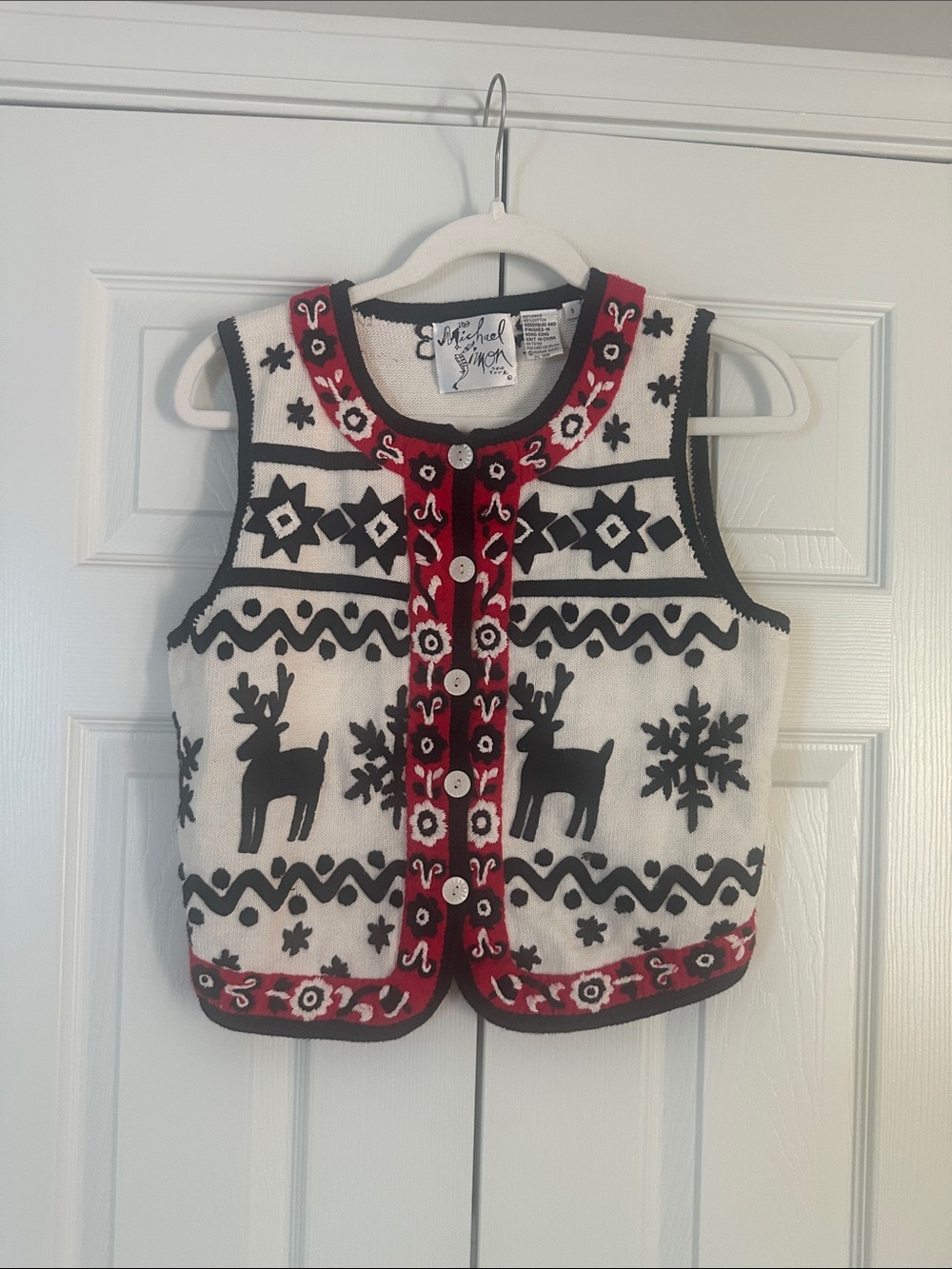 Vintage Michael Simon vest